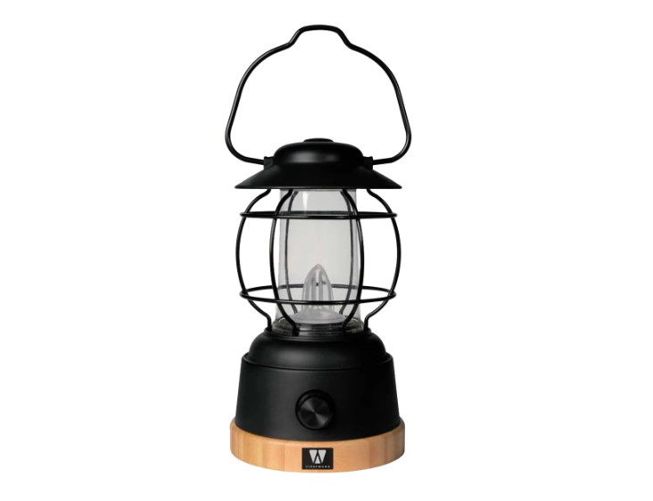WOODY Lantern Campinglampe dimmbar von Vickywood, VW-LT-02