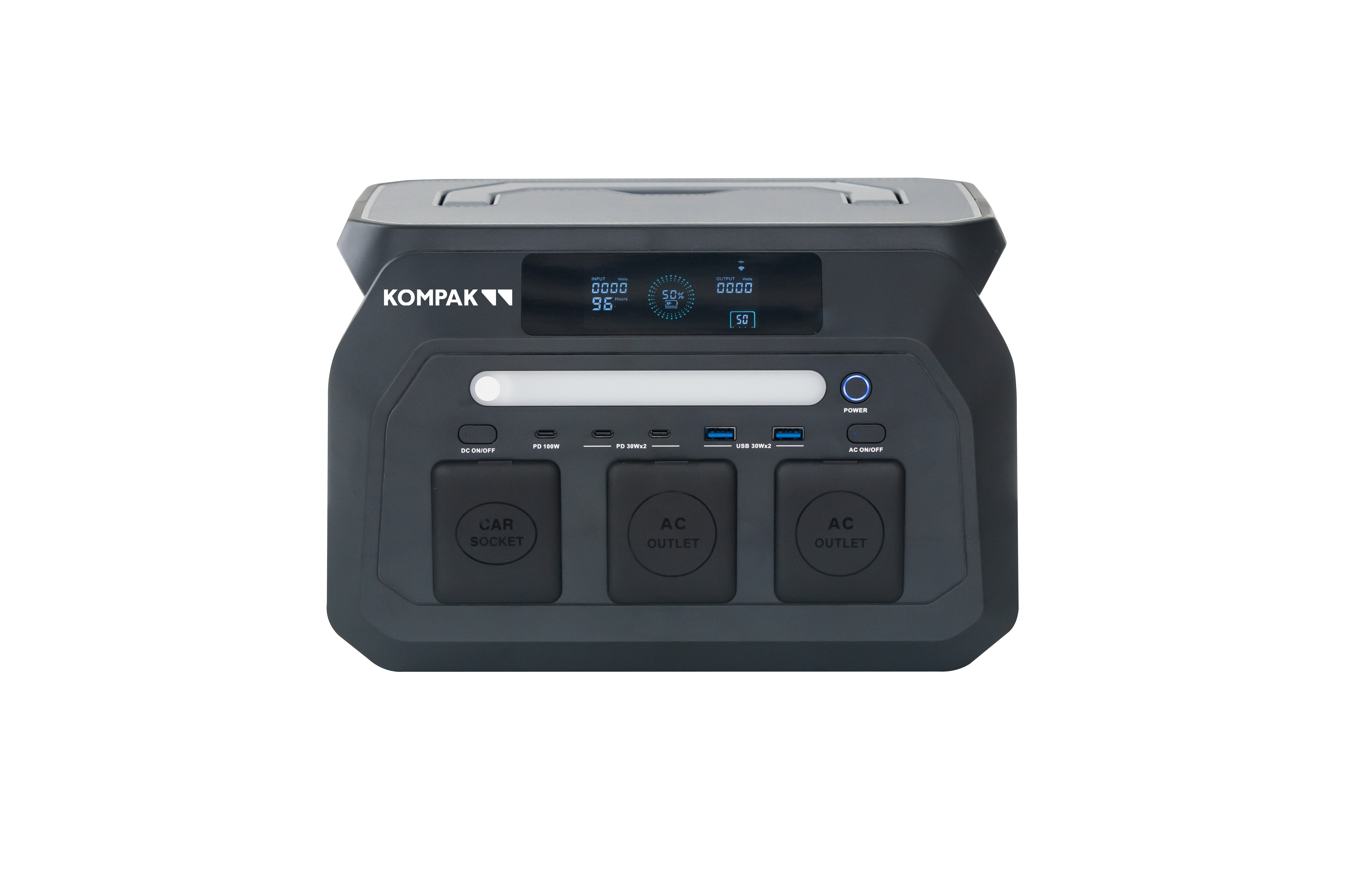 Kompak ZEUS P800 Portable Powerstation – 800W Energiespeicher