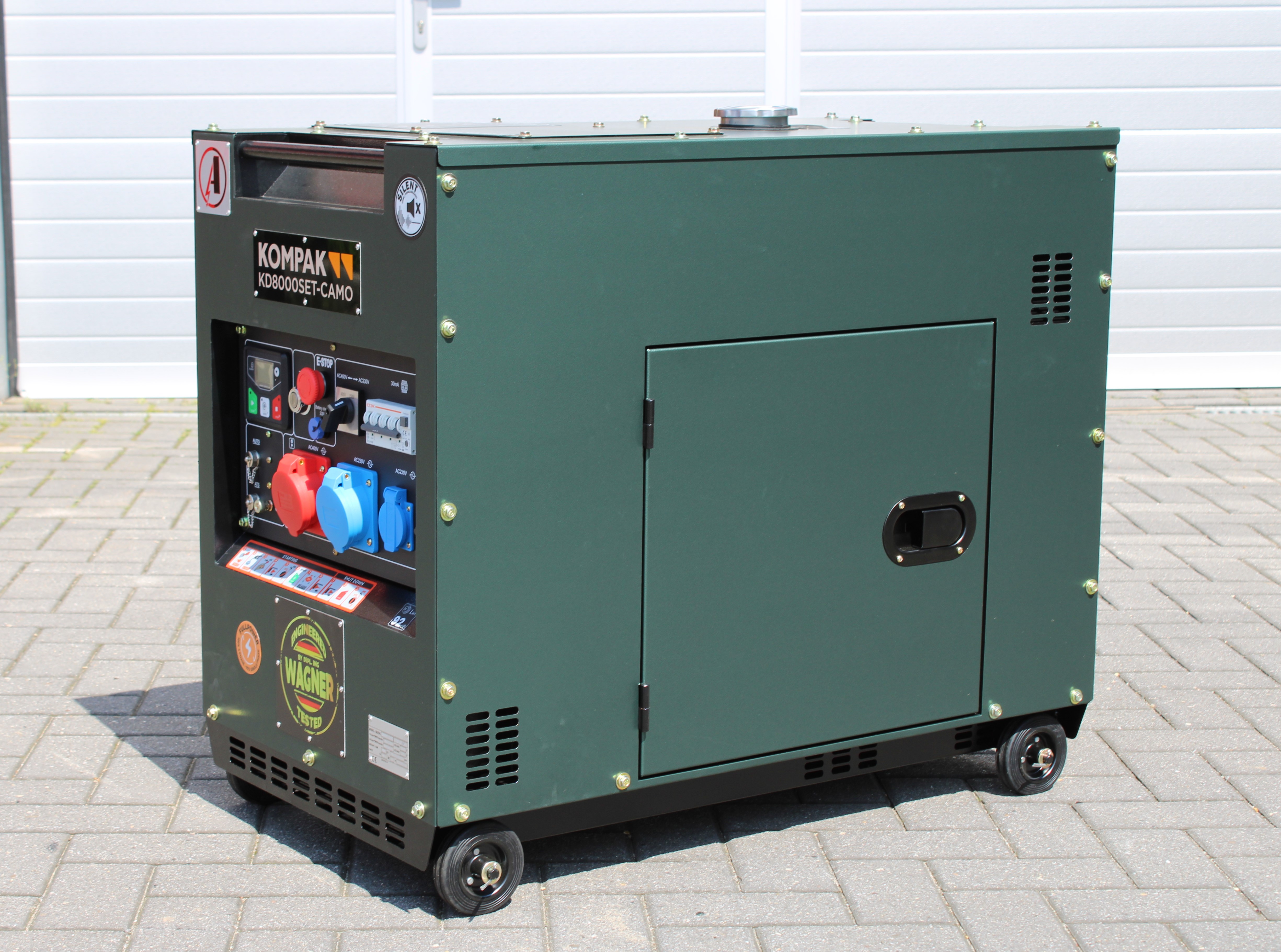 Diesel Notstromaggregat - Stromversorgung für Betrieb und IT