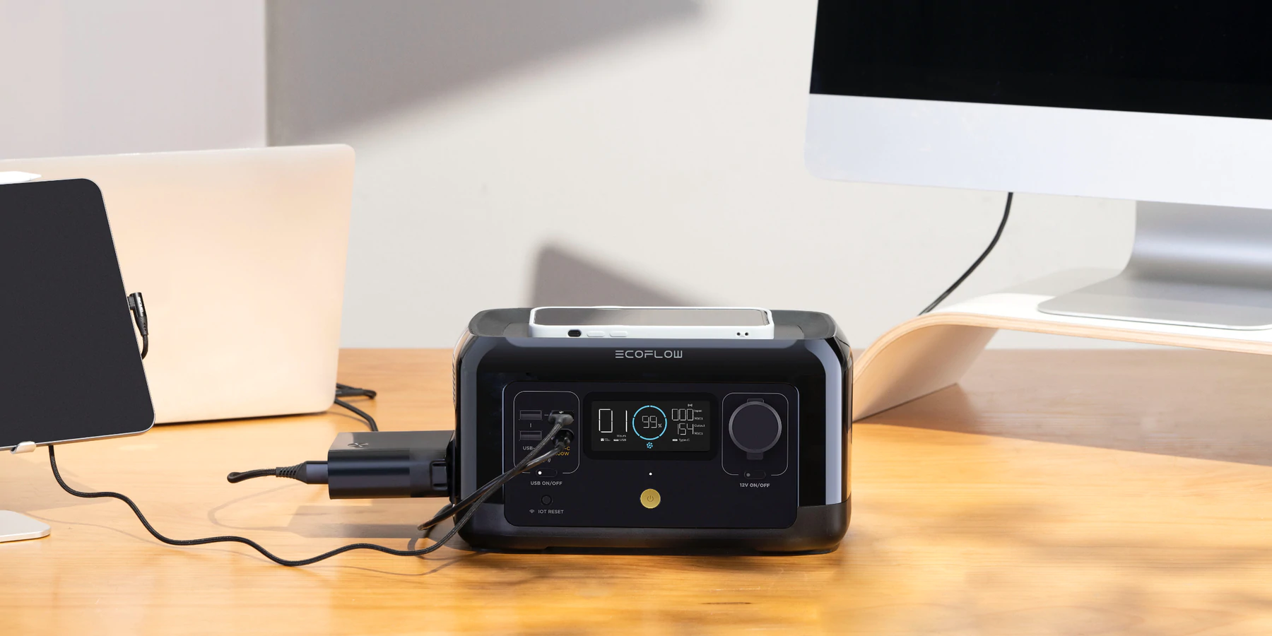 ECOFLOW RIVER MINI WIRELESS PORTABLE POWER STATION - EU VERSION ECOFLOW RIVER MINI WIRELESS PORTABLE POWER STATION - EU VERSION