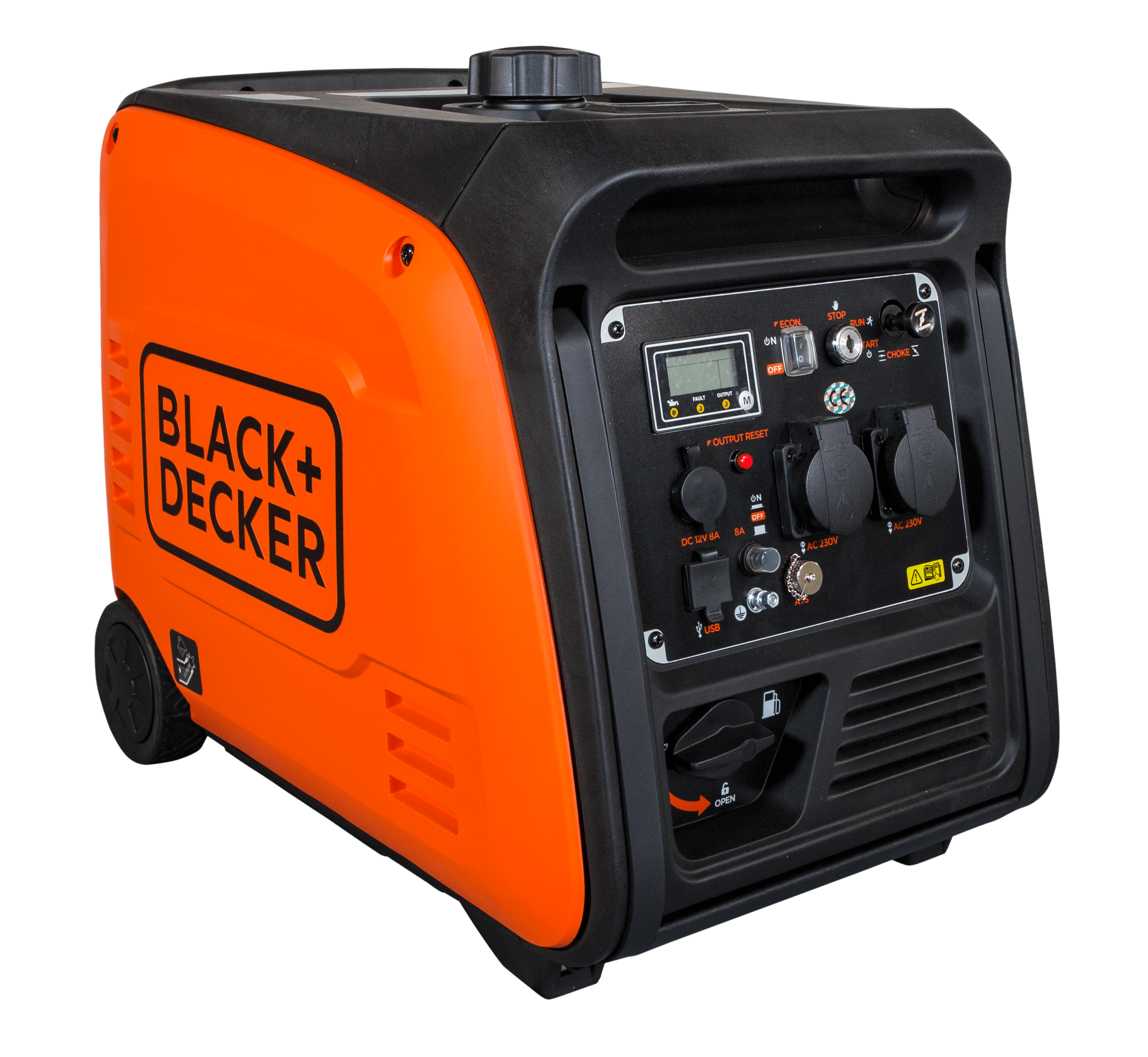Black + Decker Inverter Stromaggregat Benzin 3900 Watt BXGNI4000E Black + Decker Inverter Stromaggregat Benzin 3900 Watt BXGNI4000E