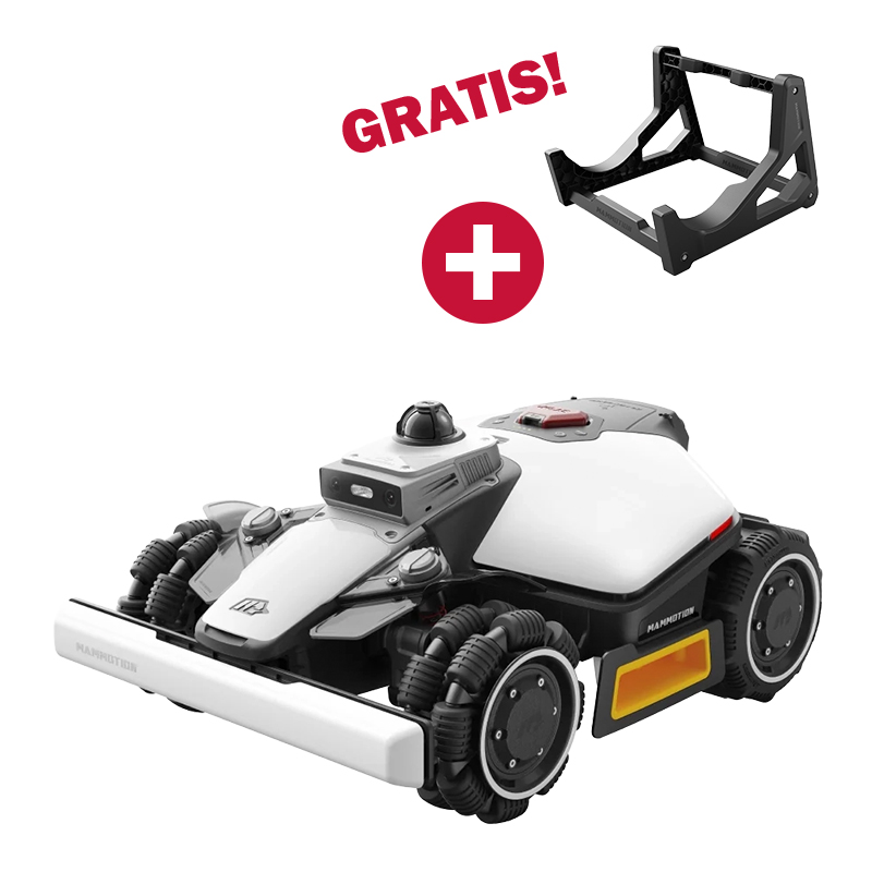 Mammotion Mähroboter LUBA mini 2 AWD 1500 | 1500m² mit 360° LiDAR und AI-Vision
