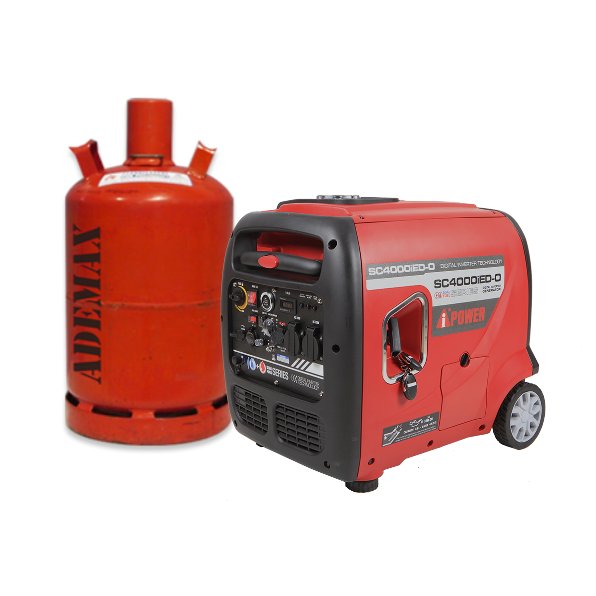 Ai Power 3800W Gas & Benzin SC4000iED-O Dual Fuel Inverter Ai Power 3800W Gas & Benzin SC4000iED-O Dual Fuel Inverter