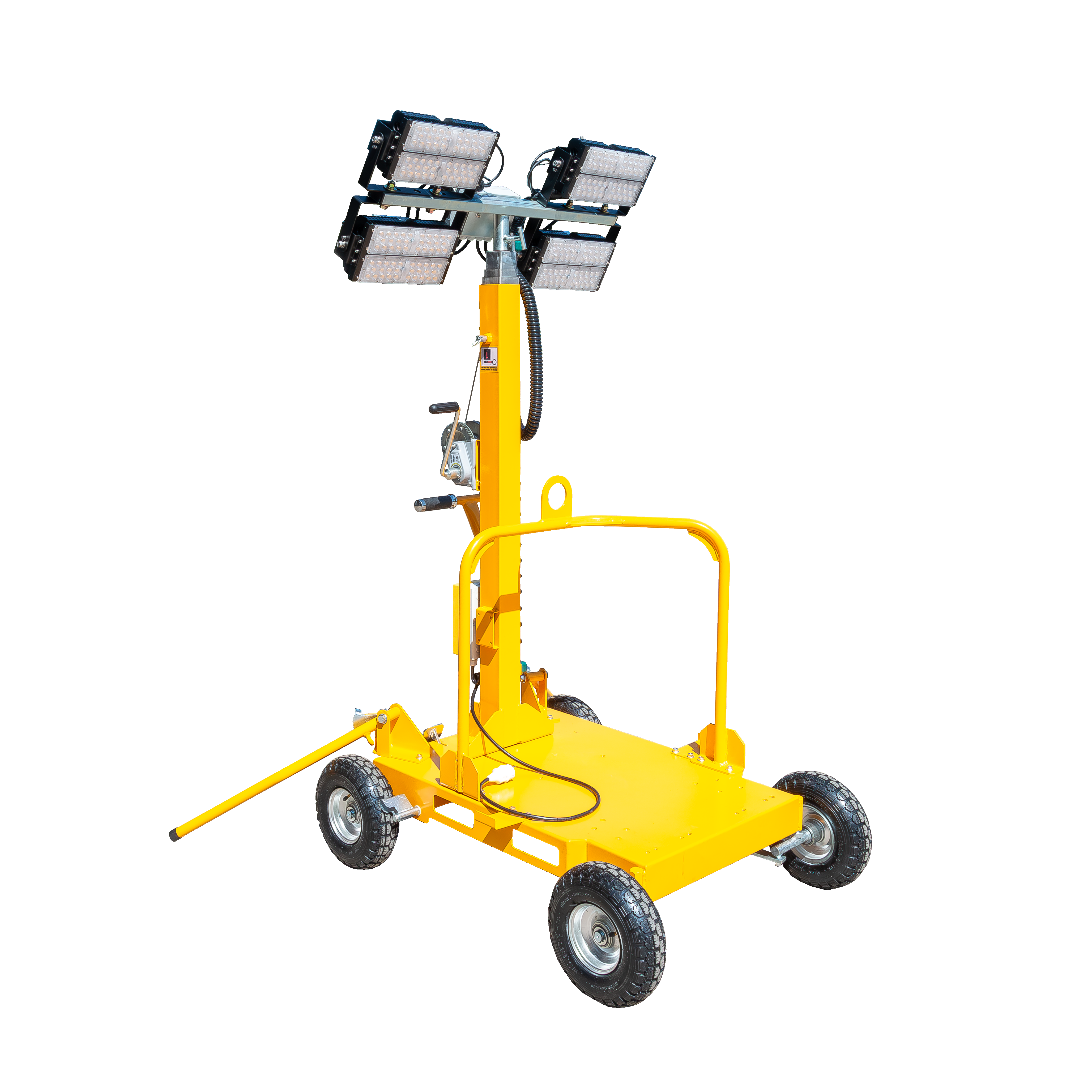 Lichtmast LT1600-LED KOMPAK für bis zu 7.500 m² | mobiler Lampenmast Lichtmast LT1600-LED KOMPAK für bis zu 7.500 m² | mobiler Lampenmast