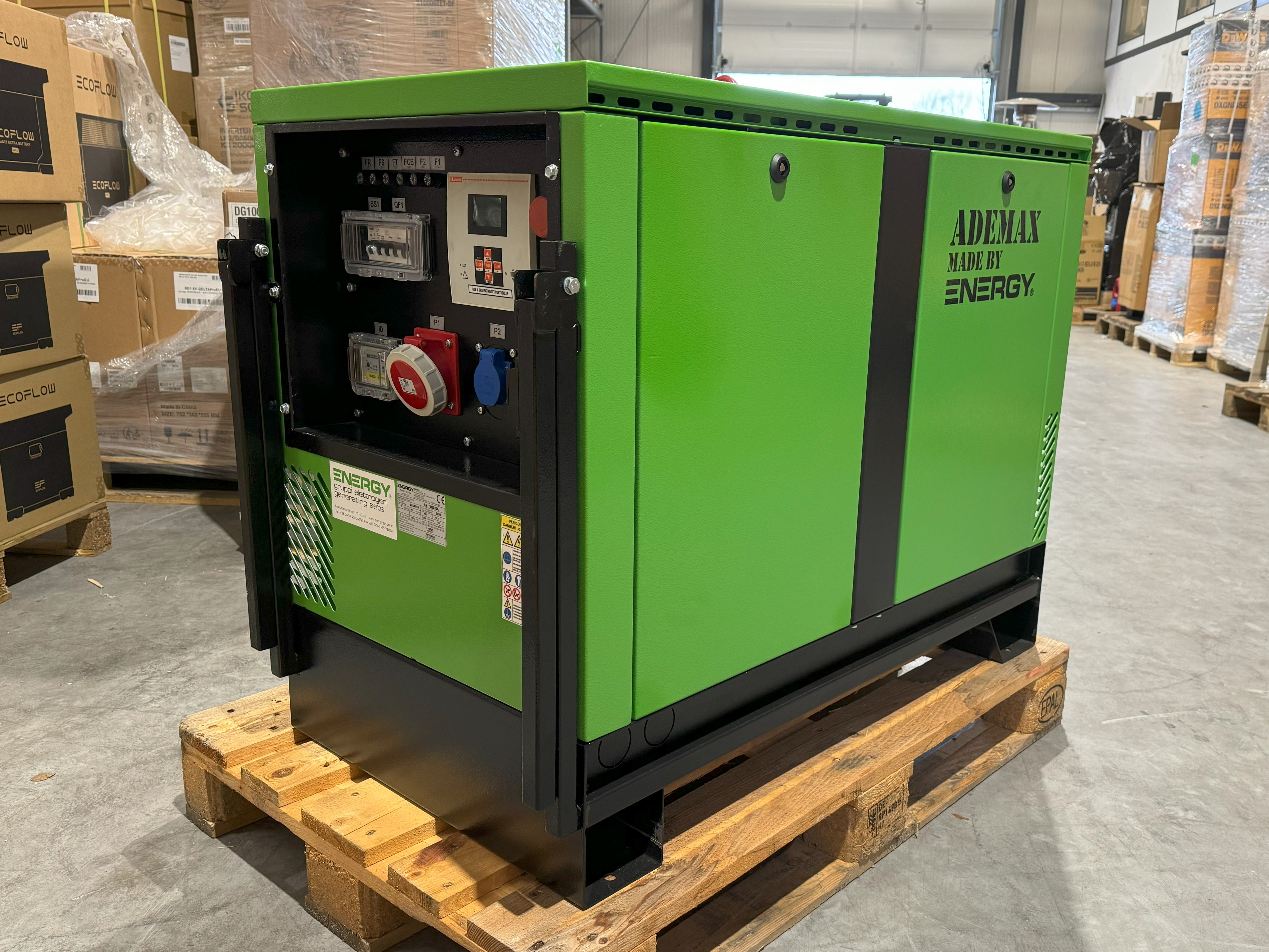 ENERGY Diesel Stromerzeuger 7 kVA 400V ADEY-7TDE-SA Stromaggregat ENERGY Diesel Stromerzeuger 7 kVA 400V ADEY-7TDE-SA Stromaggregat