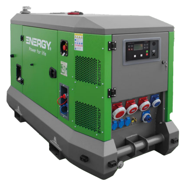 ENERGY RENTAL RANGE | Diesel Industrie Stromerzeuger 20 KVA 400V EY-20K Stromaggregat ENERGY RENTAL RANGE | Diesel Industrie Stromerzeuger 20 KVA 400V EY-20K Stromaggregat