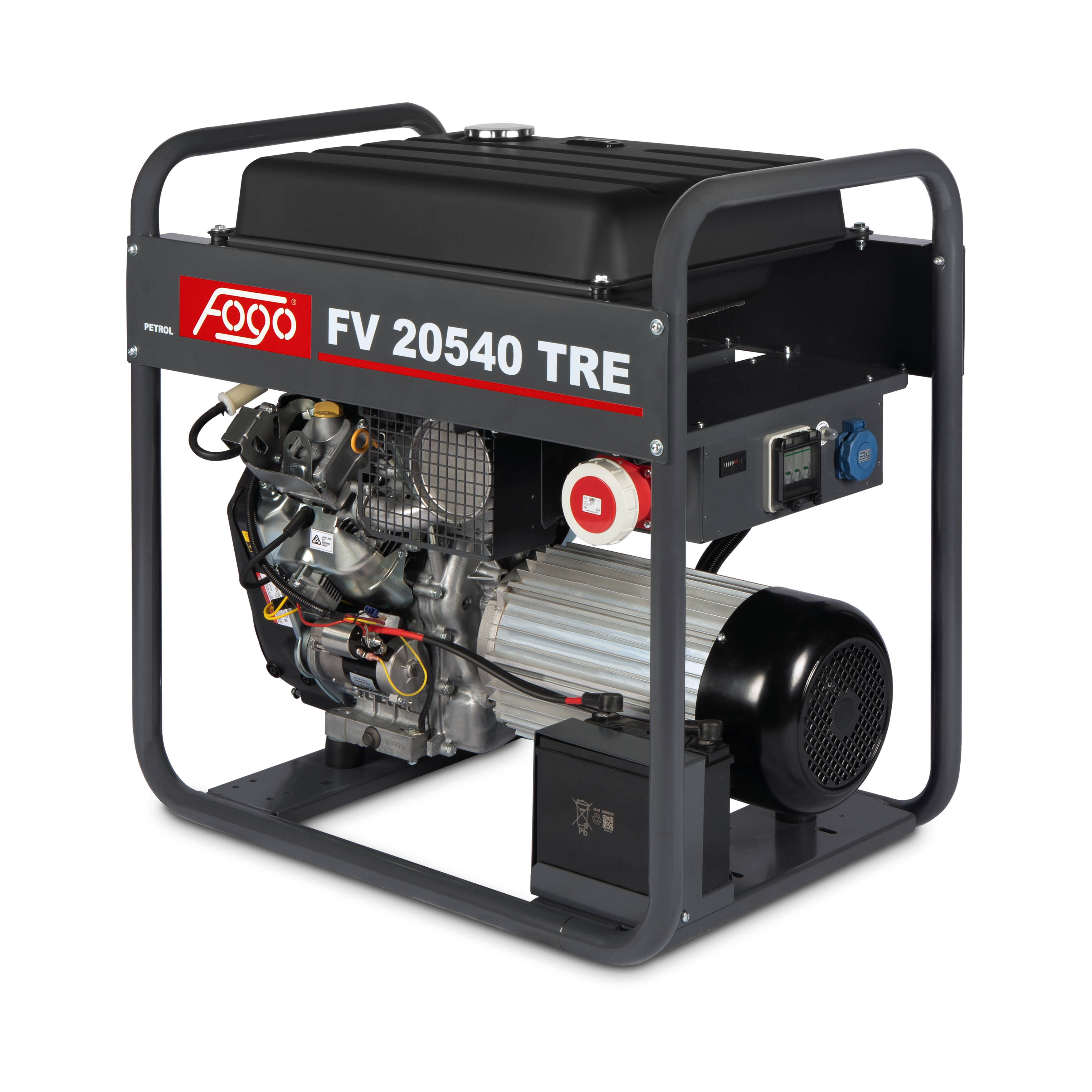 FOGO B&S VANGUARD 19.5 kVA Stromaggregat AVR IP54 400 V FV 20540TRE mit IP54 Zertifizierung