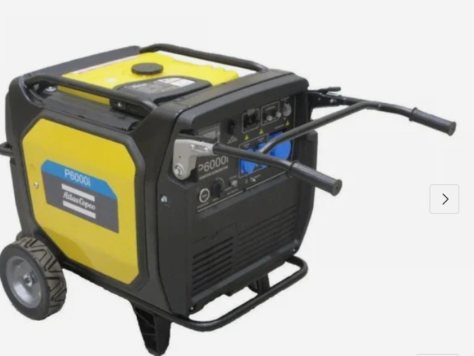 Atlas Copco P6000i Benzin Inverter 7 kW 230 V   