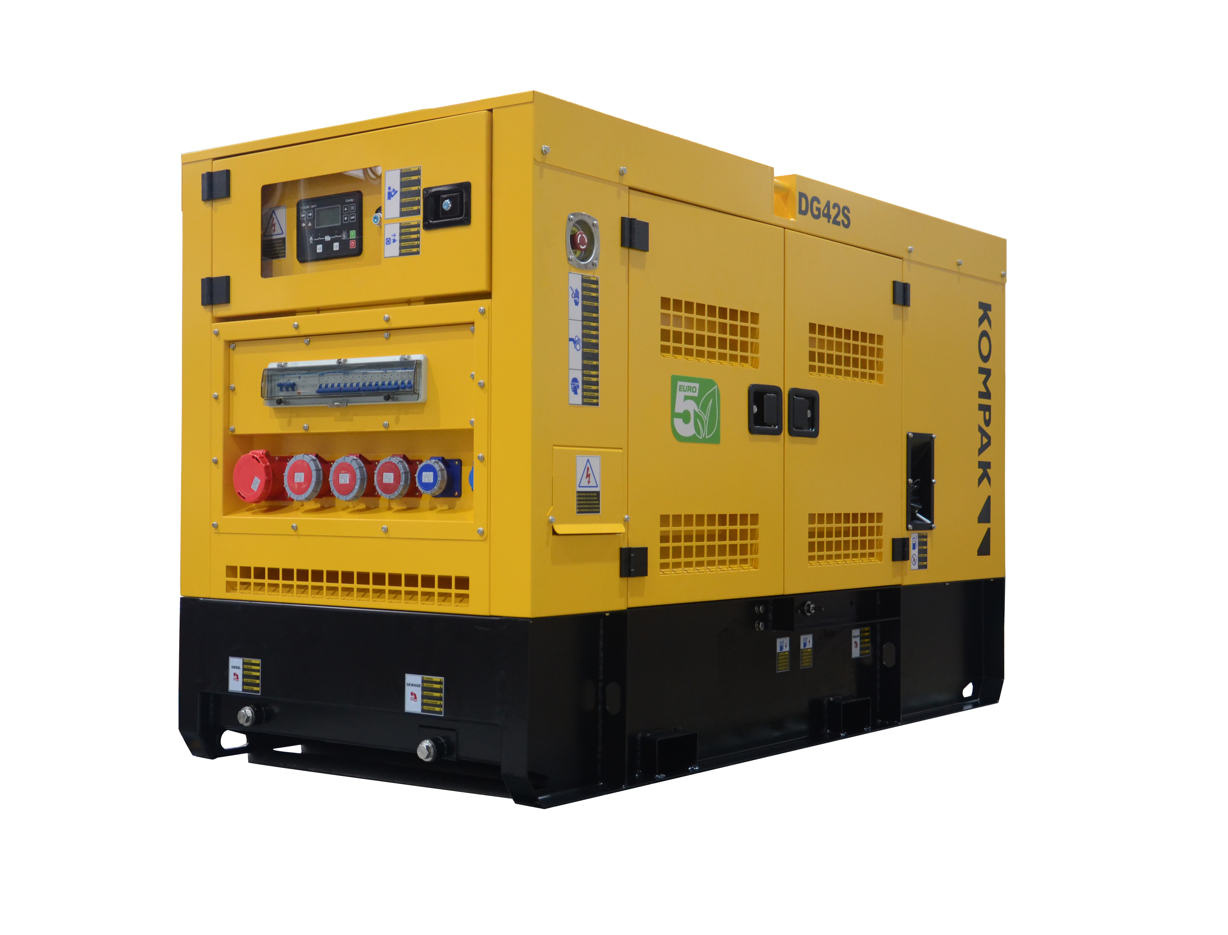 KOMPAK 41,3 kVA Diesel DG42S Industrie Stromerzeuger Stromaggregat KOMPAK 41,3 kVA Diesel DG42S Industrie Stromerzeuger Stromaggregat