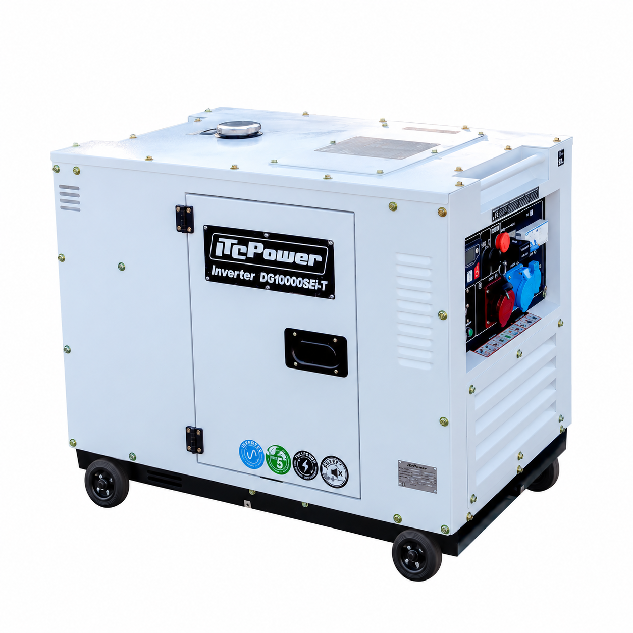 ITC POWER 10,6 kVA 400 V Diesel-Inverter DG10000SEi-T Stromaggregat