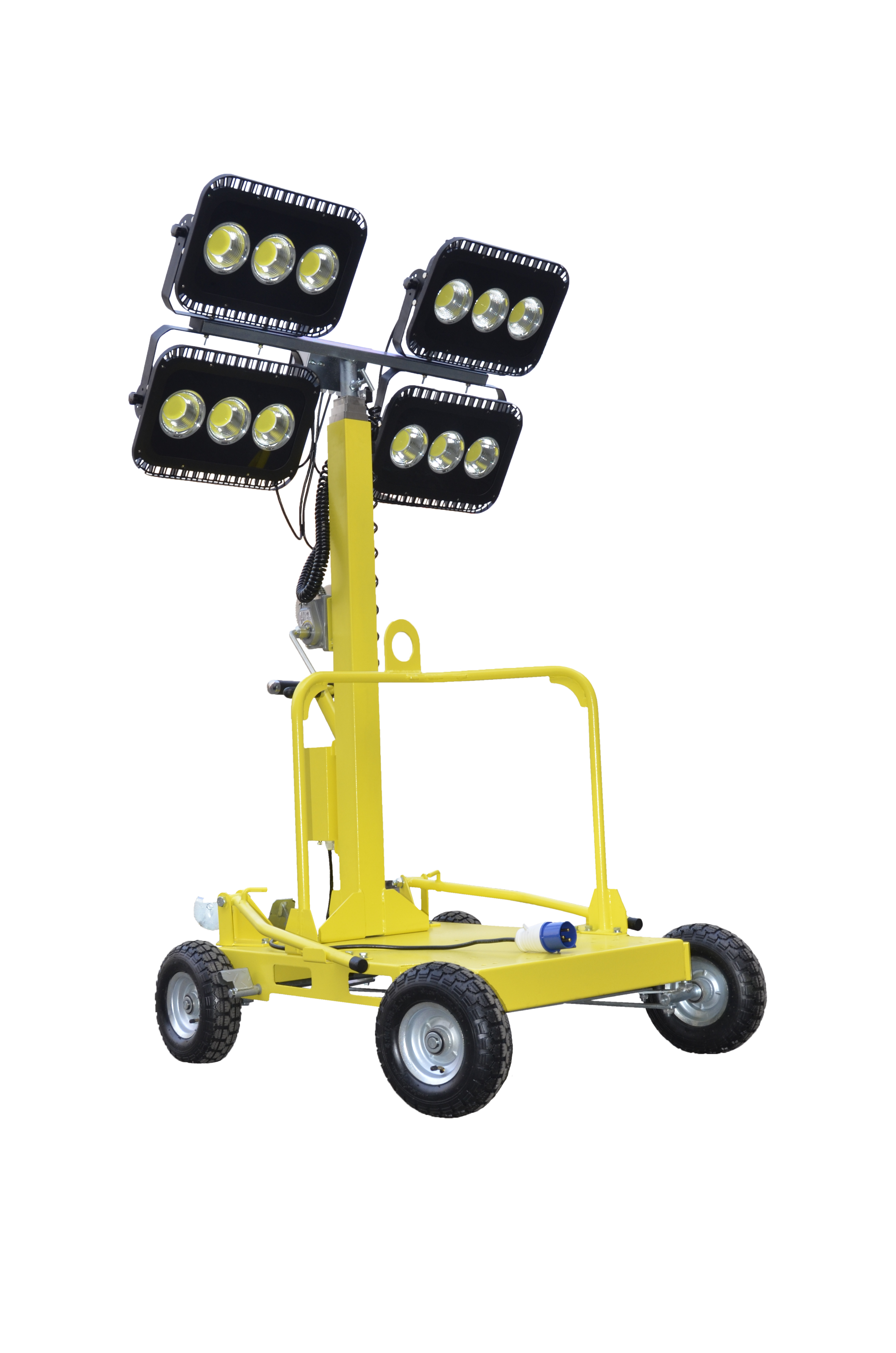 LICHTMAST LT600-LED KOMPAK für 2.500 m² Baustellenbeleuchtung LICHTMAST LT600-LED KOMPAK für 2.500 m² Baustellenbeleuchtung