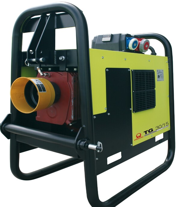 PRAMAC Zapfwellengenerator TG 72 / 15 AVR 64,8 kVA 230V / 400V & IP44 Haus & Feldbetrieb PRAMAC Zapfwellengenerator TG 72 / 15 AVR 64,8 kVA 230V / 400V & IP44 Haus & Feldbetrieb