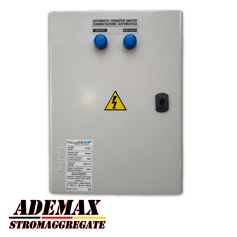 ATS BOX für ENERGY Stromaggregate Stromerzeuger ATS BOX für ENERGY Stromaggregate Stromerzeuger