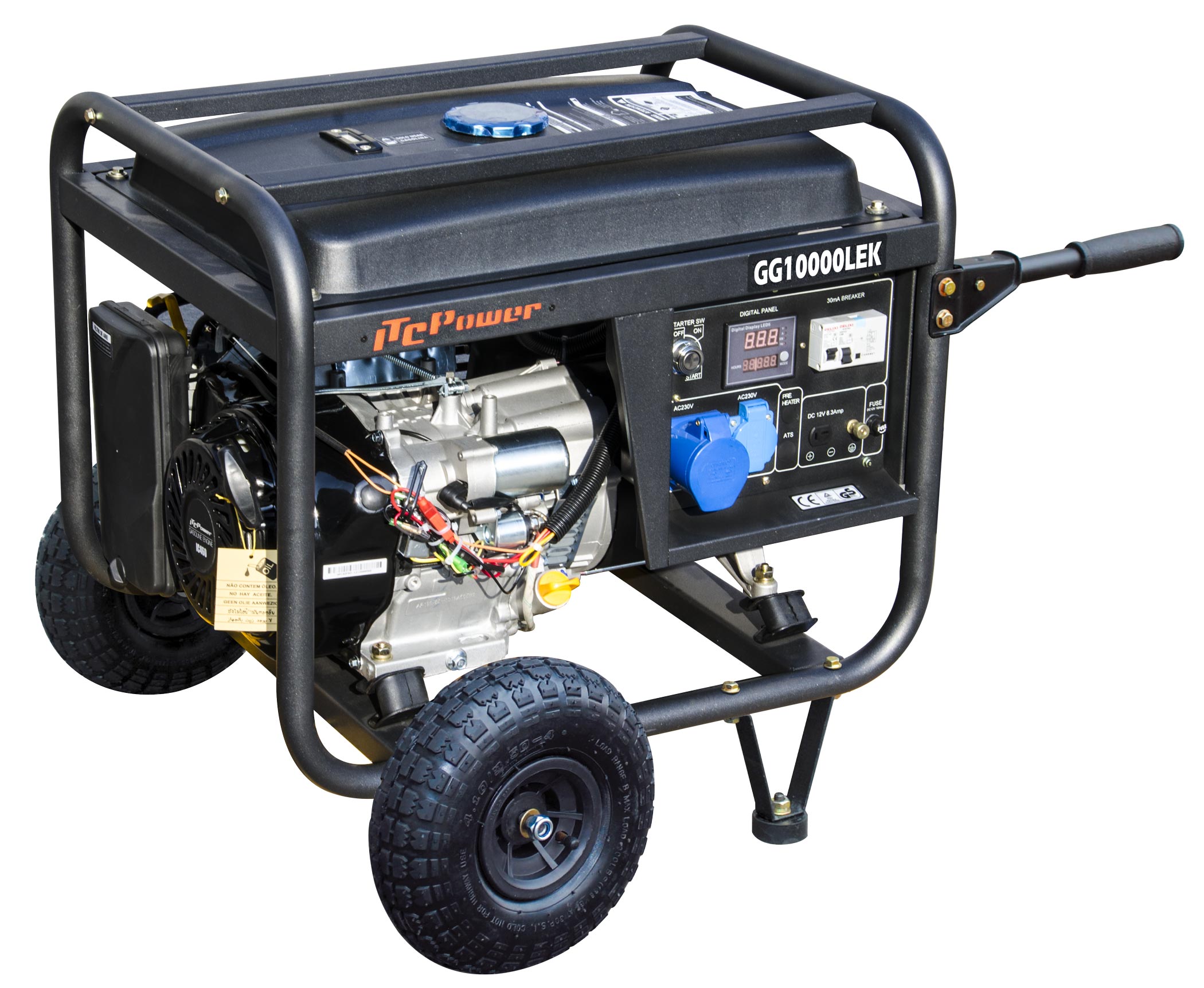 ITC POWER 8200 Watt Benzin GG10000LE Stromaggregat ITC POWER 8200 Watt Benzin GG10000LE Stromaggregat