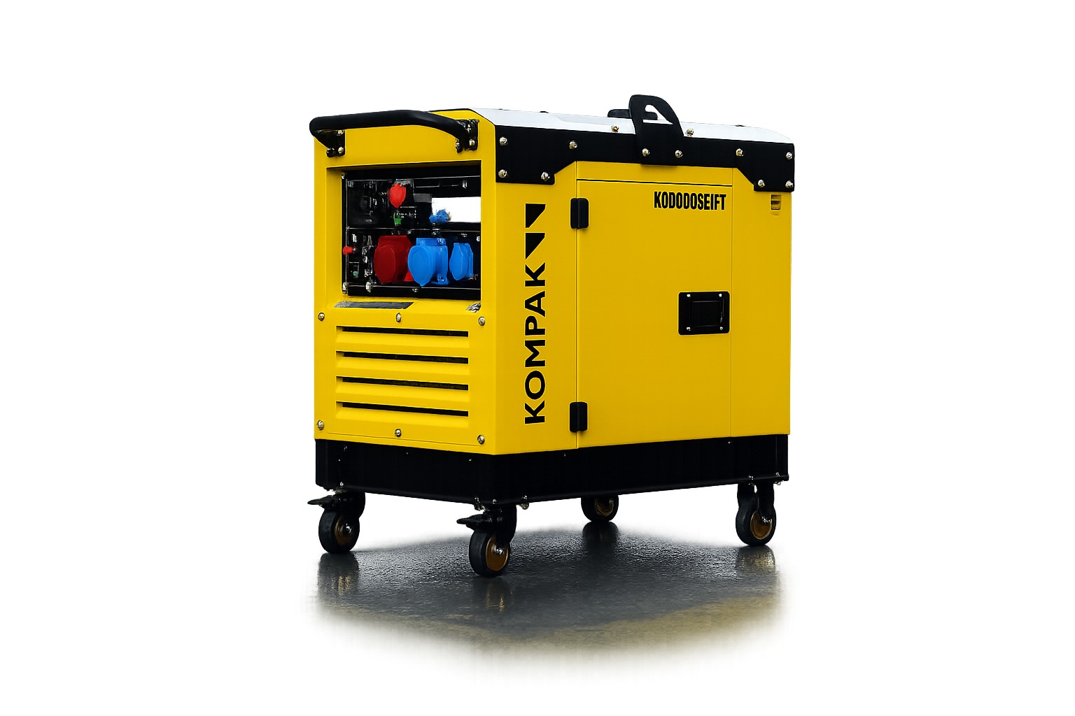 KOMPAK Diesel-Inverter Stromerzeuger 8,1 kVA KD9100SEi-T Stromaggregat