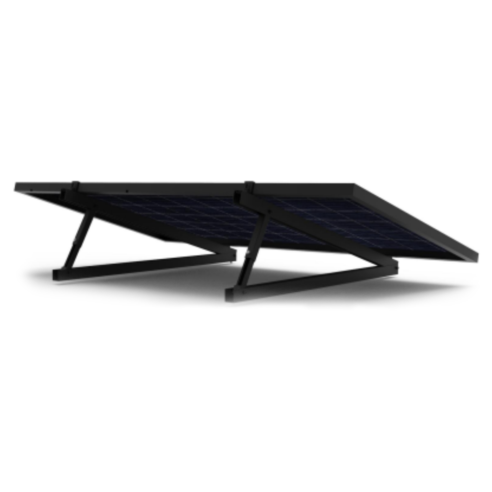 Set Aufständerungen für ein Solarpanel 10-15° Set Aufständerungen für ein Solarpanel 10-15°