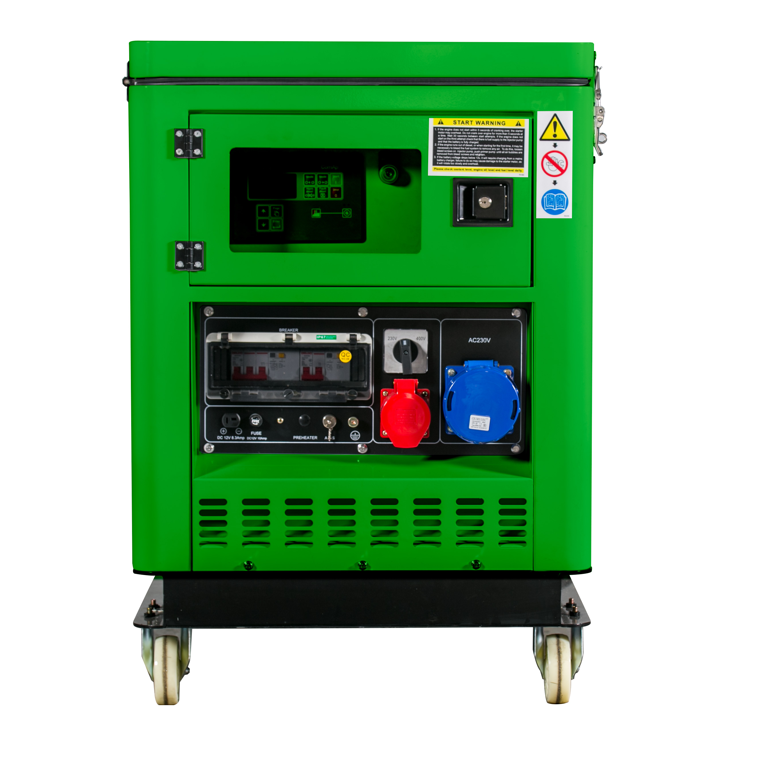 Energy 12,5 kVA Wassergekühlt Diesel T12000FULL Stromaggregat Stromerzeuger