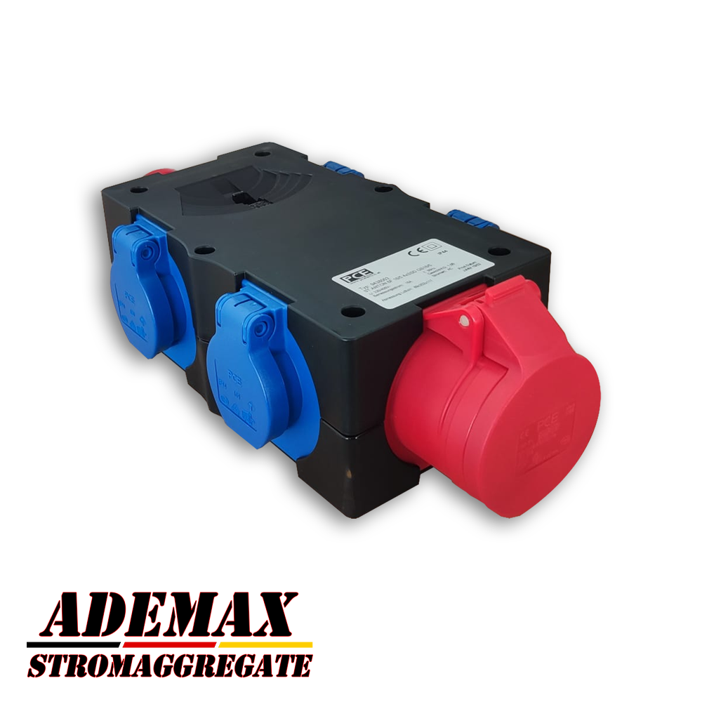Adapter Verteiler 400V 16A für ITC Power Hyundai Kompak Energy Fogo etc. Stromaggregate Adapter Verteiler 400V 16A für ITC Power Hyundai Kompak Energy Fogo etc. Stromaggregate