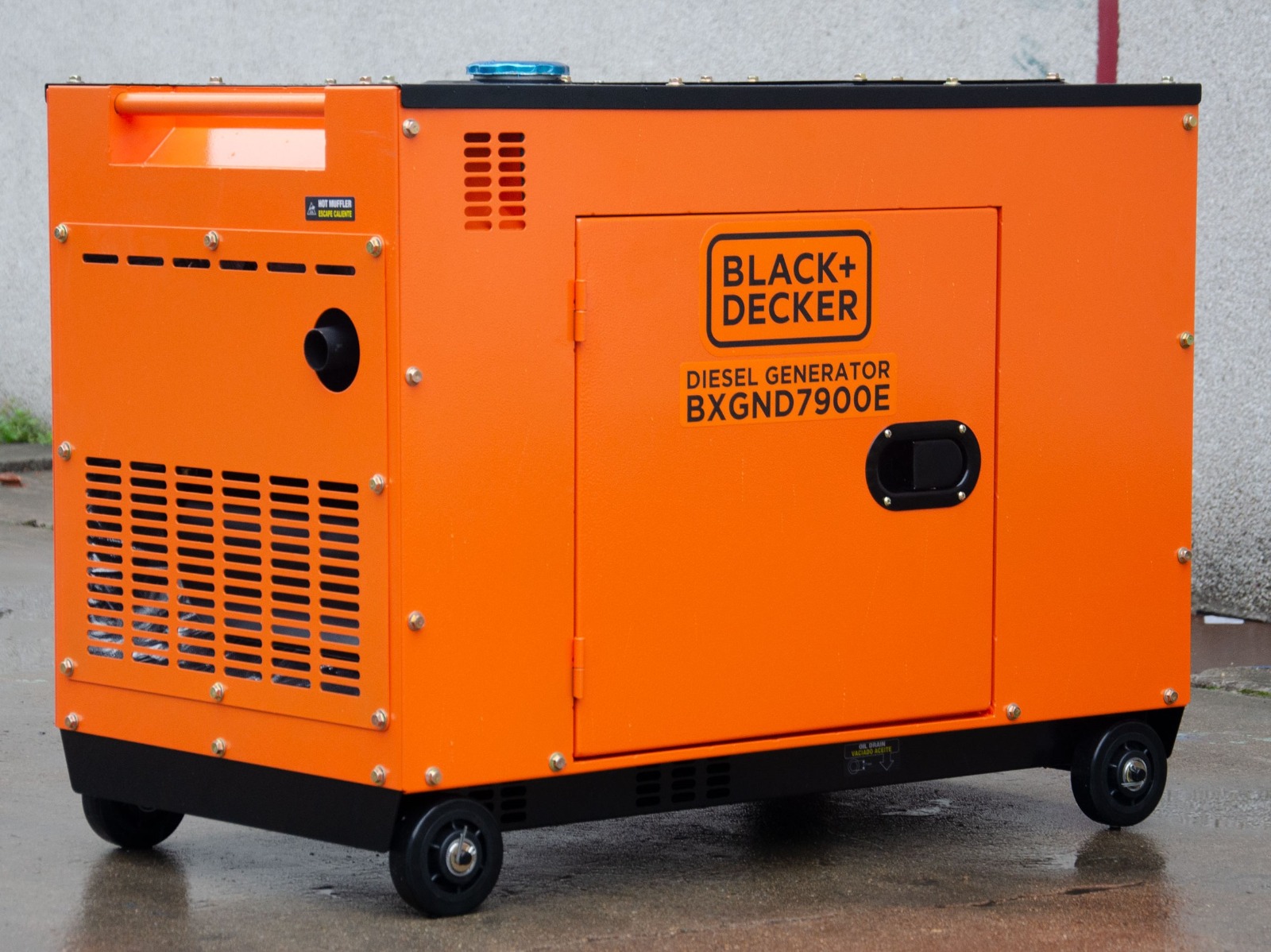 Black + Decker 6500 Watt Diesel BXGND6300E 230V Stromerzeuger Stromaggregat 