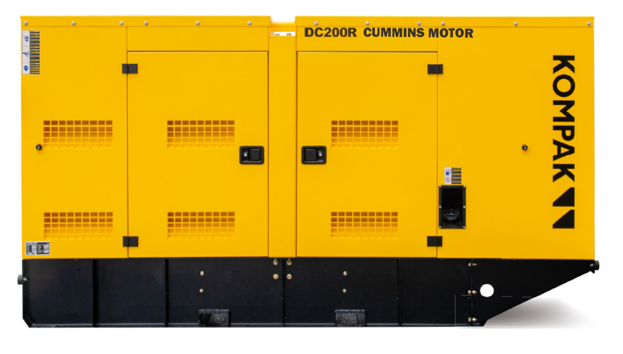 199 kVA CUMMINS Diesel DC200R Industrie Stromerzeuger Stromaggregat von KOMPAK 199 kVA CUMMINS Diesel DC200R Industrie Stromerzeuger Stromaggregat von KOMPAK