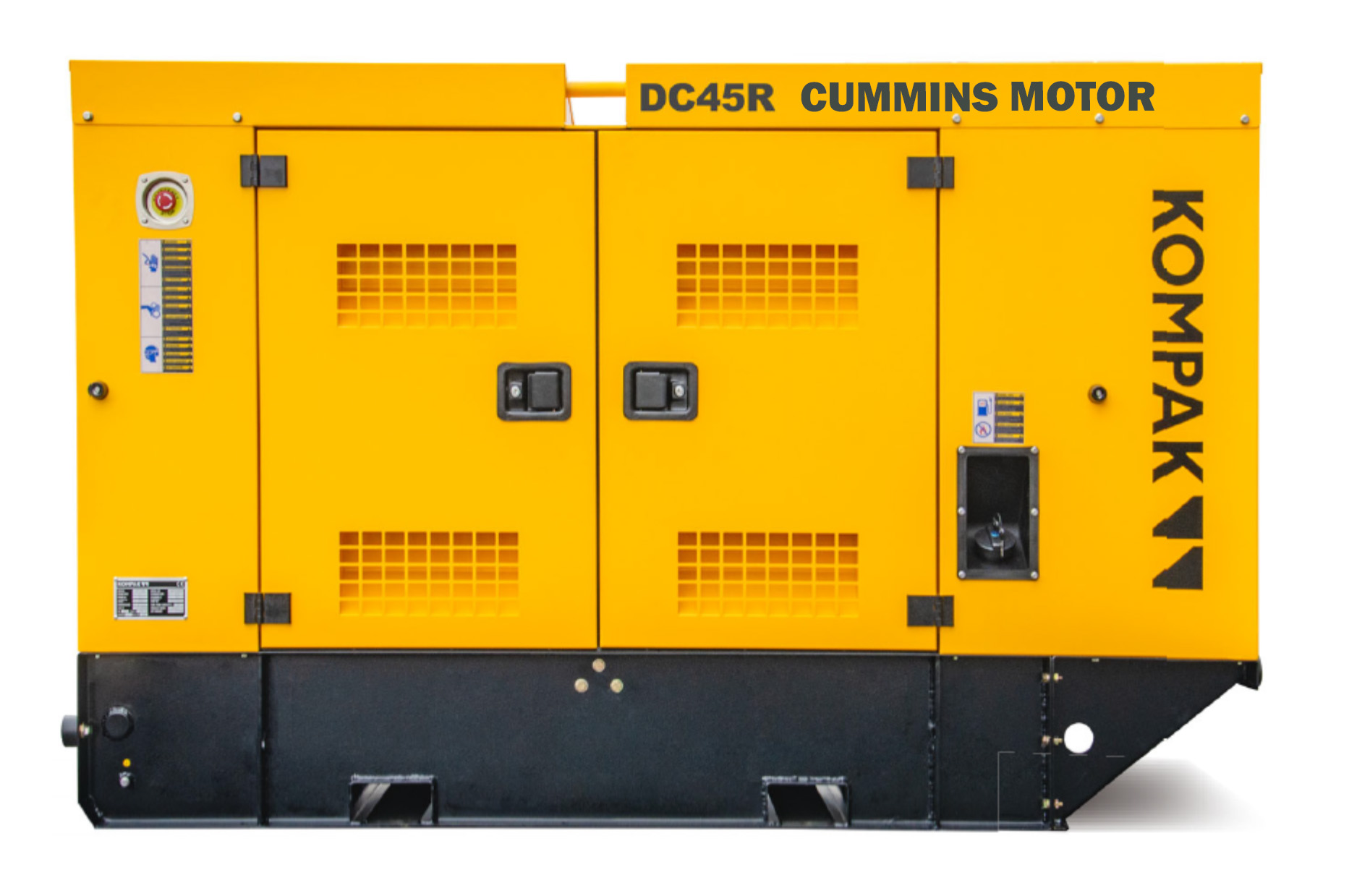 44 kVA CUMMINS Diesel DC45R Industrie Stromerzeuger von KOMPAK