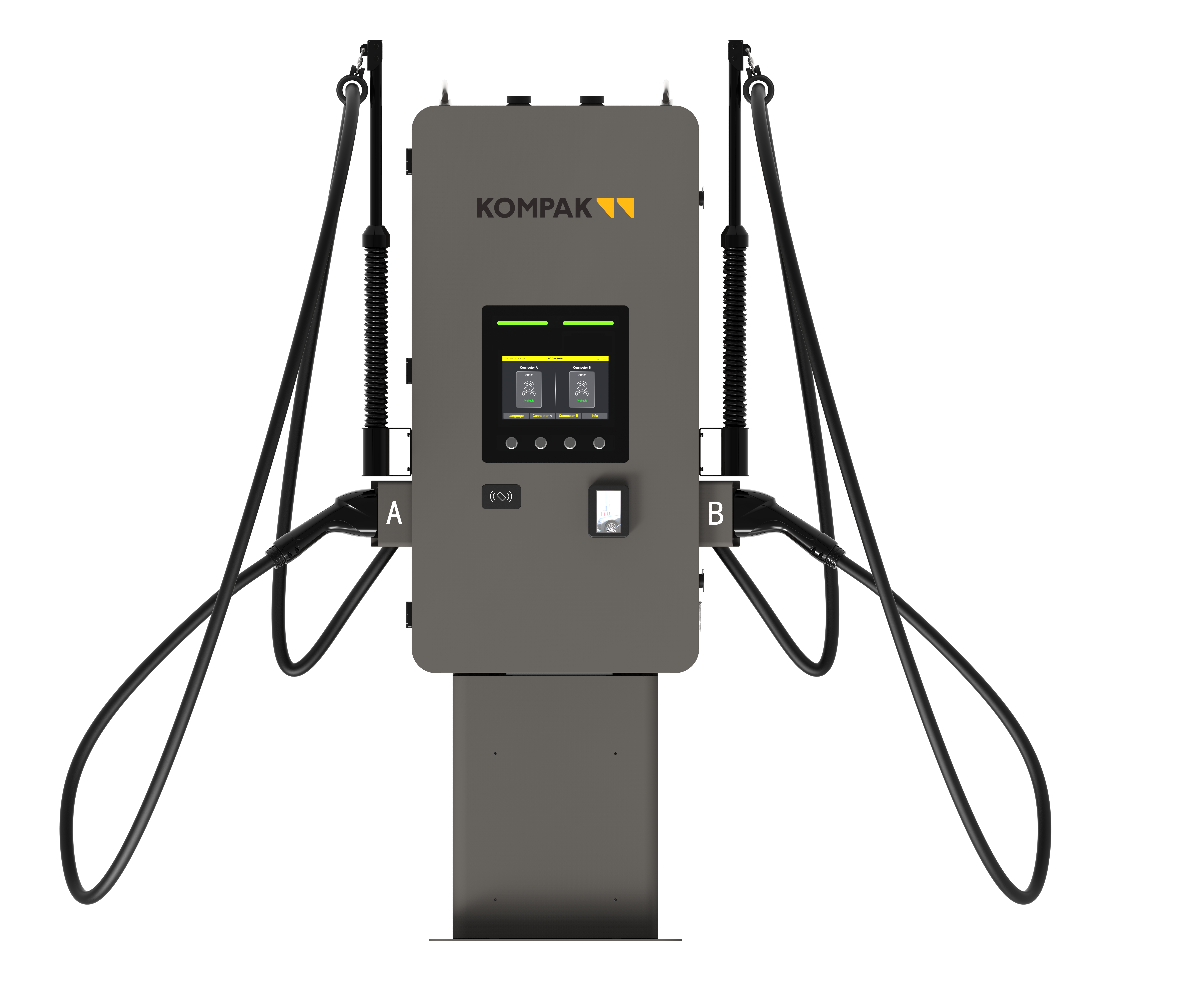 KOMPAK DC80 Schnellladesäule | 80 kW