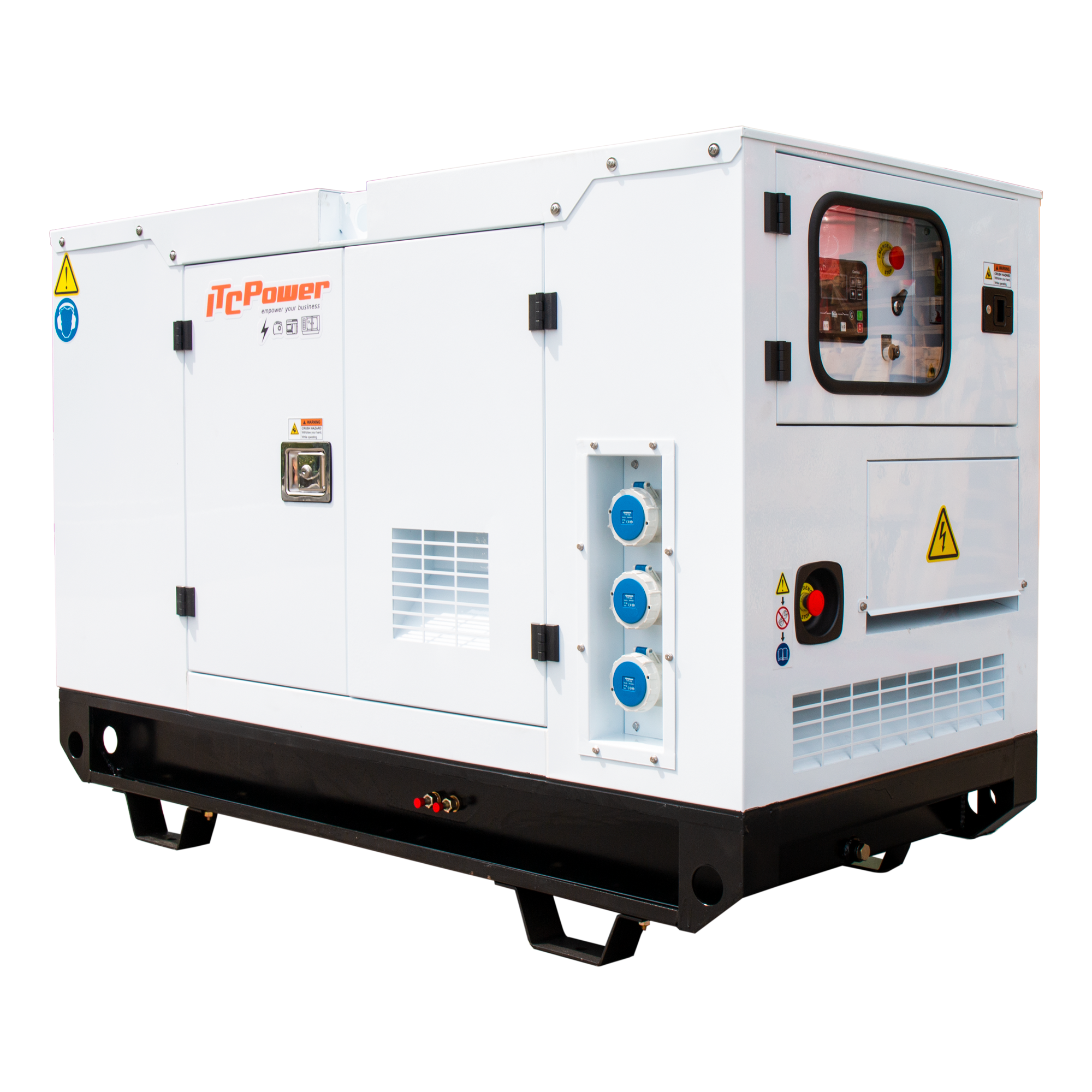 ITC Power 17,6 kVA Diesel DG17KSE Industrie Stromerzeuger Stromaggregat + ATS-Box und Wartungsset ITC Power 17,6 kVA Diesel DG17KSE Industrie Stromerzeuger Stromaggregat + ATS-Box und Wartungsset