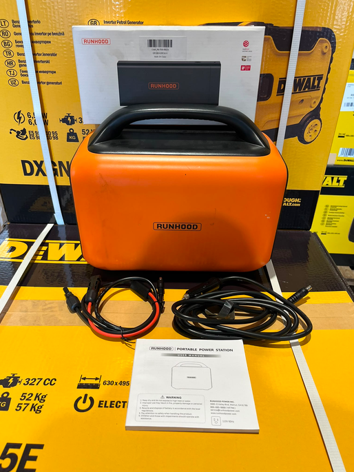 [OUTLET#664] Runhood RALLYE 600 SET [ 648Wh / 600W ] 2 in 1 PORTABLE POWER STATION