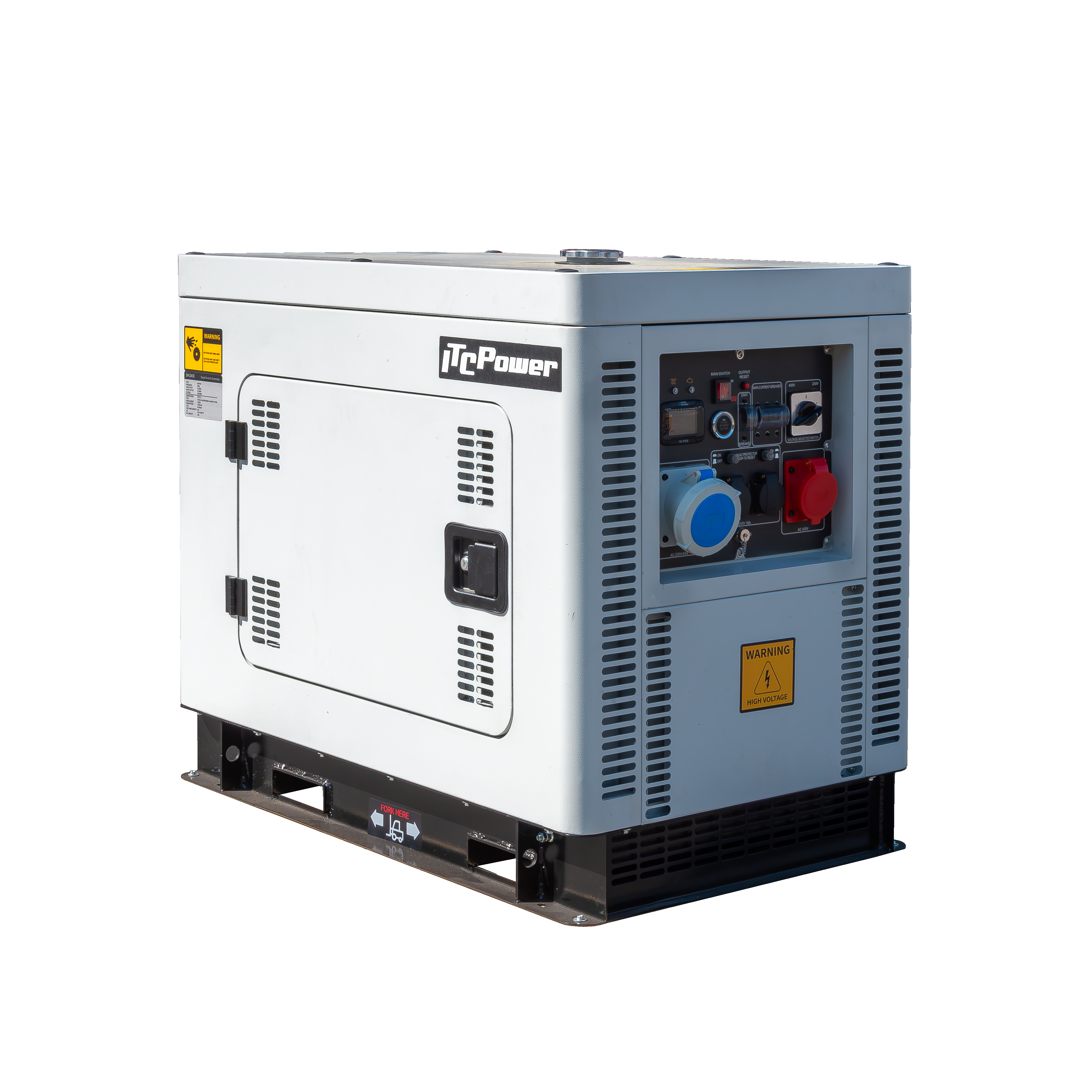 ITC POWER Inverter 18 kVA Wassergekühlt Diesel DG18KSEi Stromaggregat