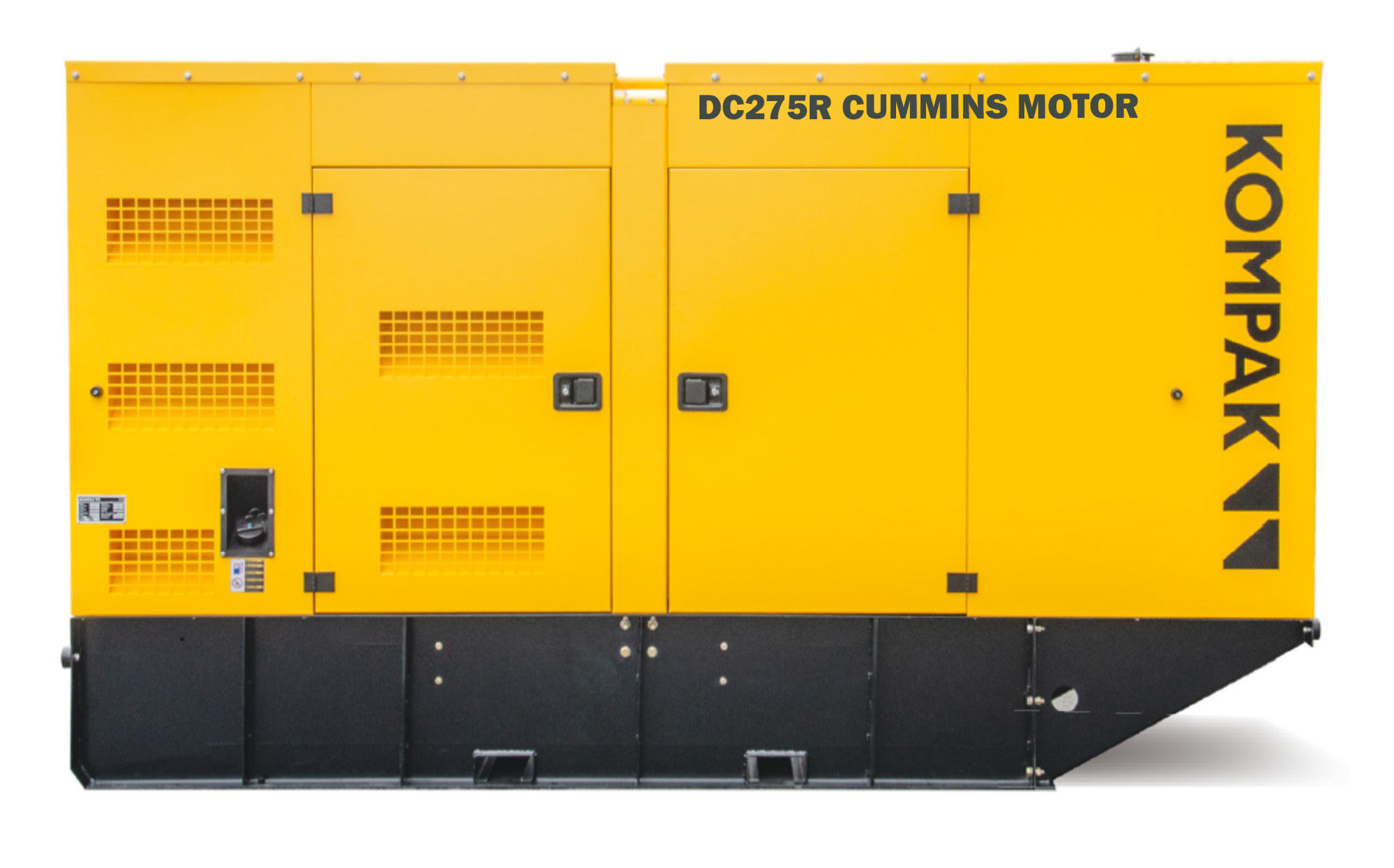 275 kVA CUMMINS Diesel DC275R Industrie Stromerzeuger Stromaggregat von KOMPAK 275 kVA CUMMINS Diesel DC275R Industrie Stromerzeuger Stromaggregat von KOMPAK