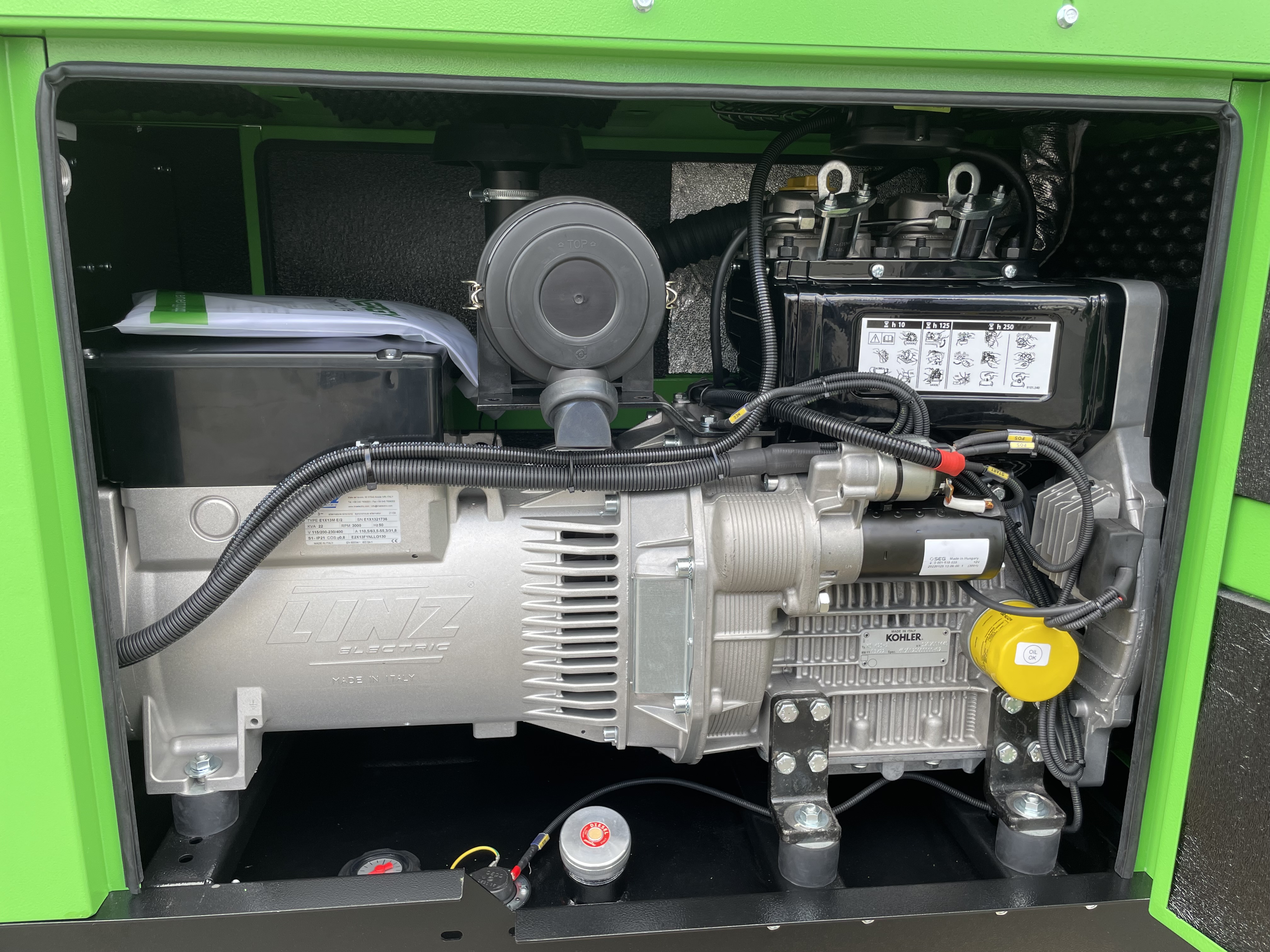 [OUTLET] ENERGY Diesel Stromerzeuger 20 kVA 400V ADEY-20TDE-SA Stromaggregat 