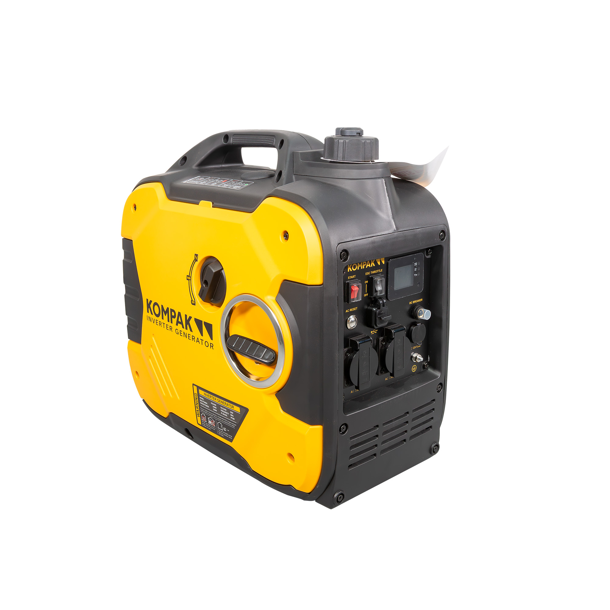 KOMPAK Inverter 3400 Watt Benzin KGG35Ei Stromaggregat