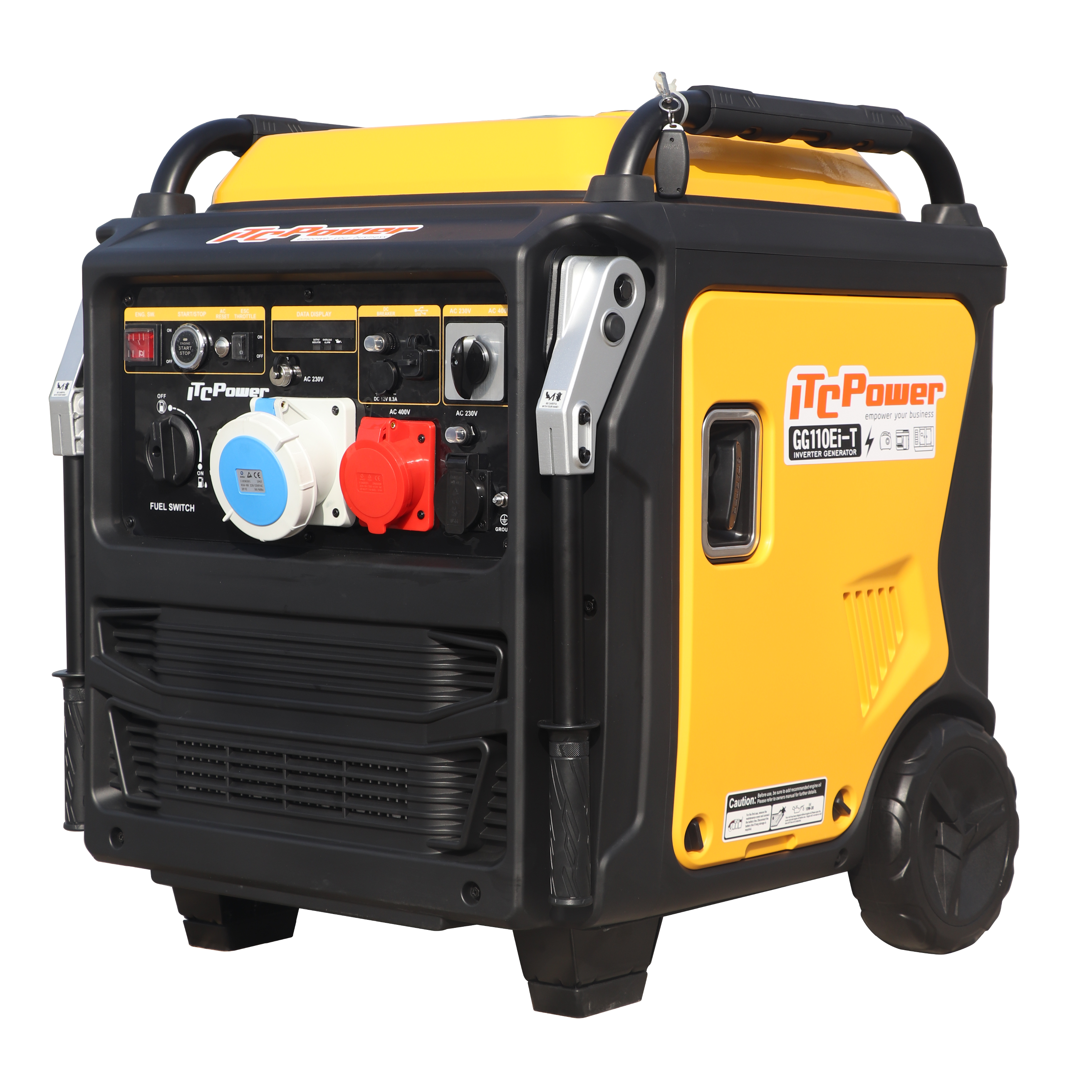 ITC POWER Inverter 13,75 kVA Benzin GG110Ei-T Stromaggregat