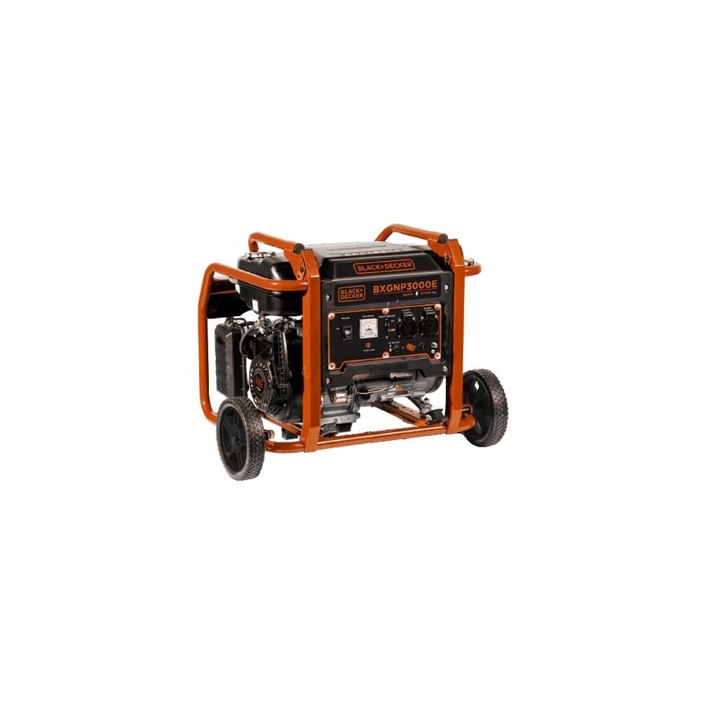 Black + Decker 3000 W Benzin Stromaggregat BXGNP3000E Black + Decker 3000 W Benzin Stromaggregat BXGNP3000E
