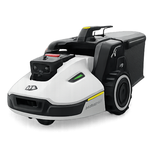 MAMMOTION Mähroboter YUKA 2000 + Lawn Sweeper Kit | 3D Vision Positionierung ohne Begrenzungskabel