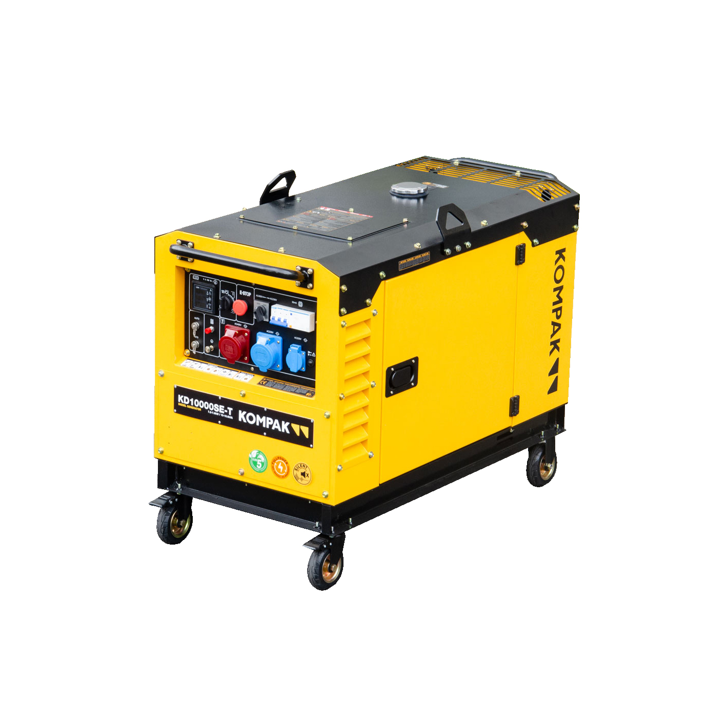 KOMPAK Stromerzeuger 10,6 kVA Diesel KD10000SE-T Stromaggregat