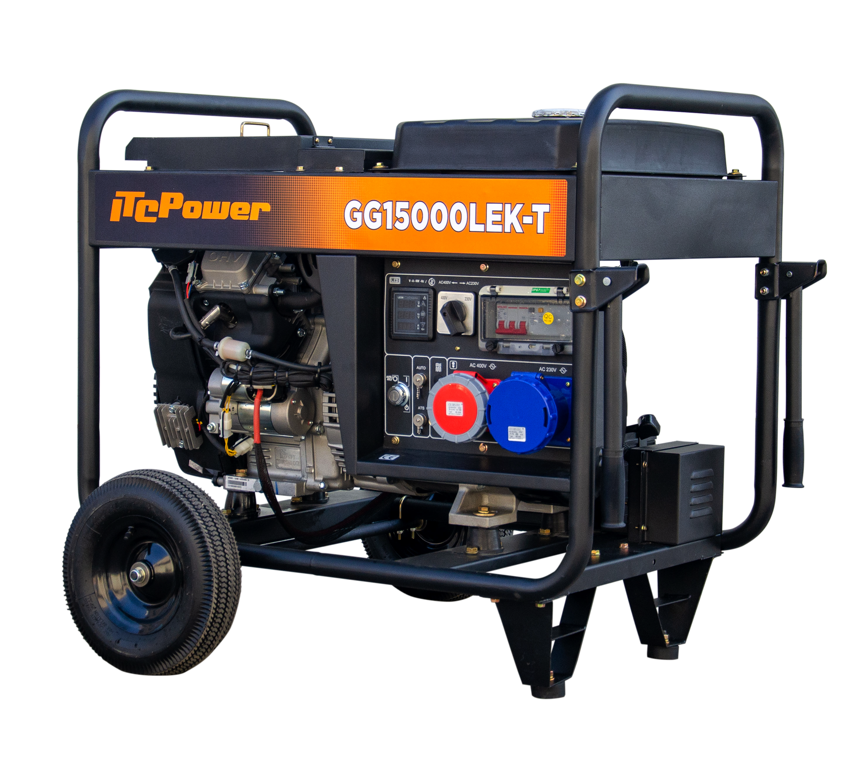 ITC POWER Baustellen Stromaggregat 15 kVA GG15000LEK-T 400 V PROFI-QUALITÄT ITC POWER Baustellen Stromaggregat 15 kVA GG15000LEK-T 400 V PROFI-QUALITÄT