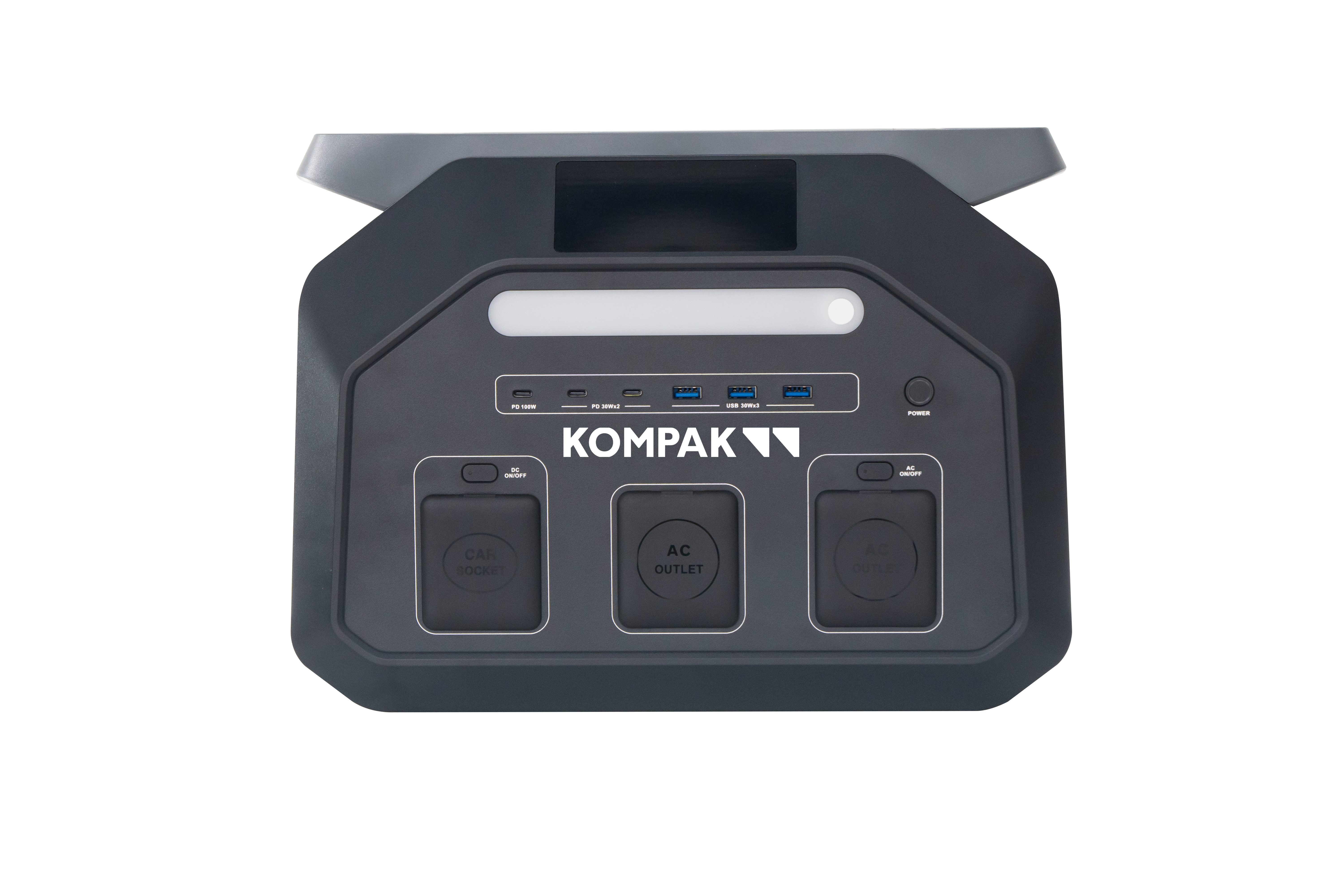 Kompak ZEUS P1800 Portable Powerstation – 1800W Energiespeicher