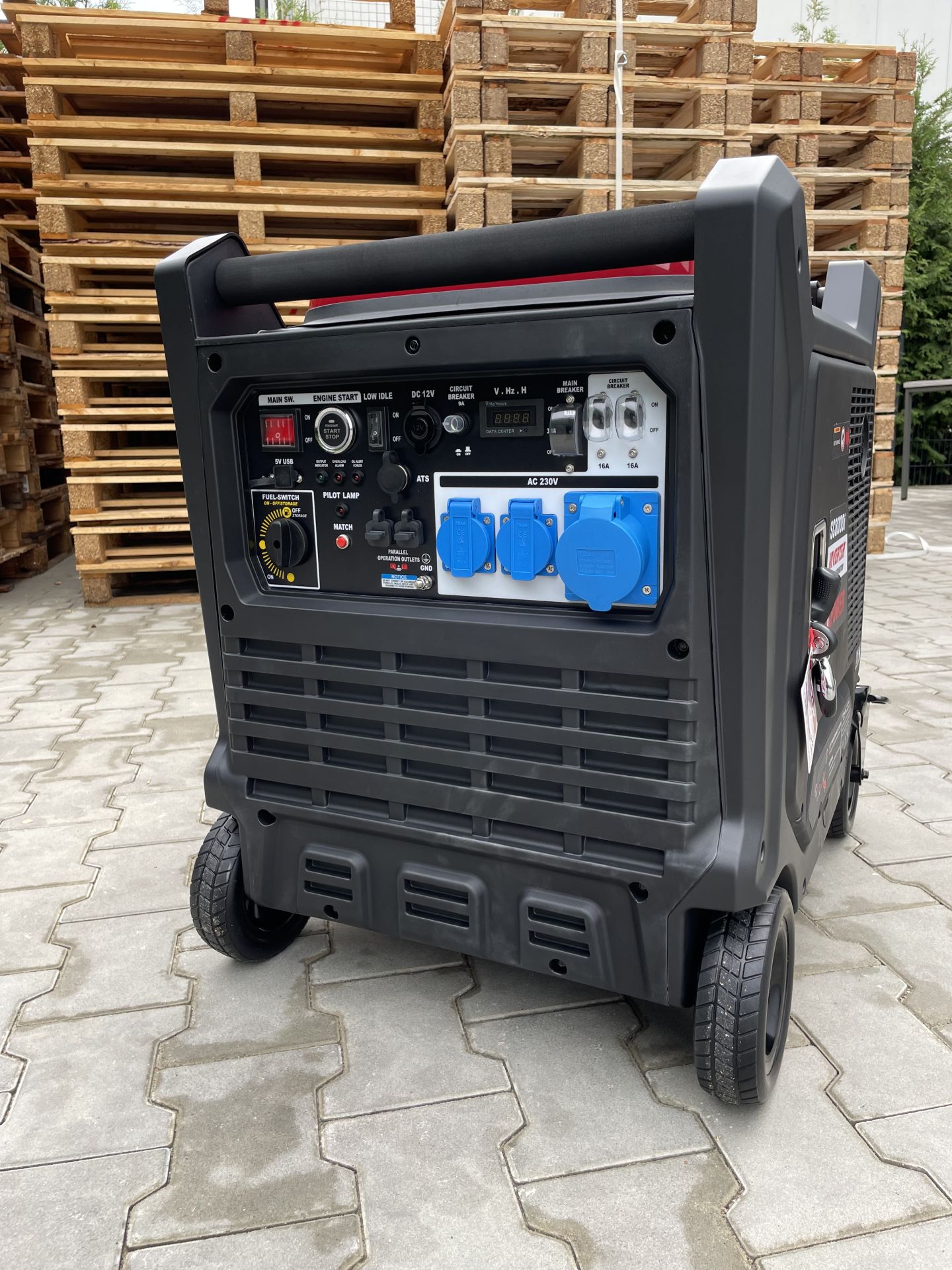 Ai Power Inverter Stromaggregat Benzin 7500 Watt SC8000i