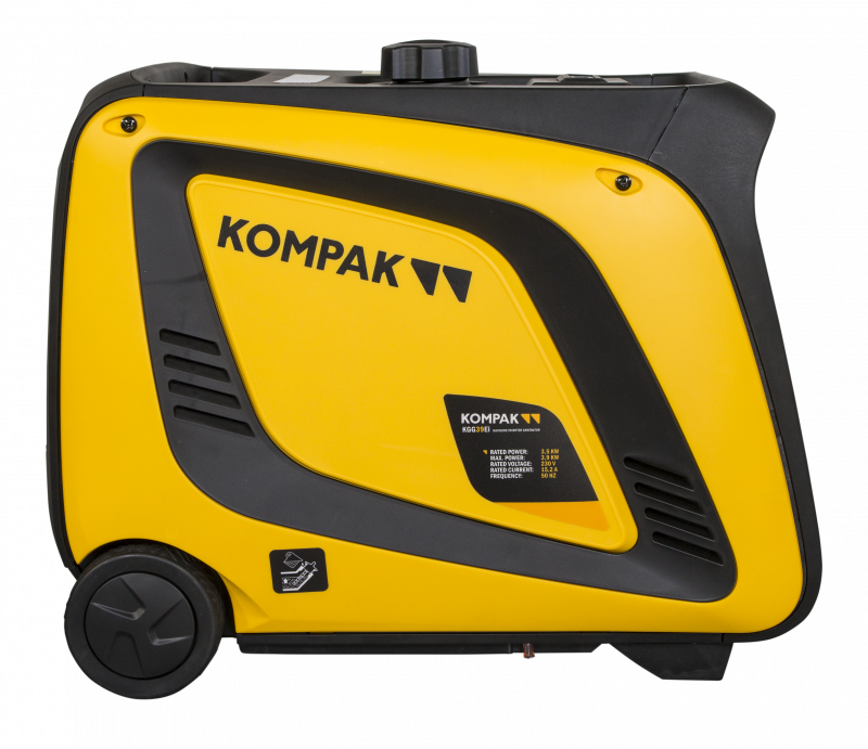 KOMPAK 3900W Gas & Benzin KGG39EiDF Inverter Stromerzeuger Dual Fual