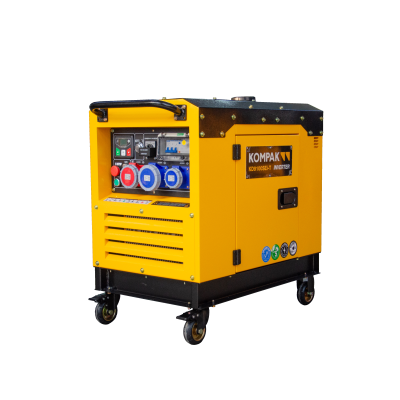 KOMPAK Diesel-Inverter Stromerzeuger 8,1 kVA KD9100SEi-T Stromaggregat