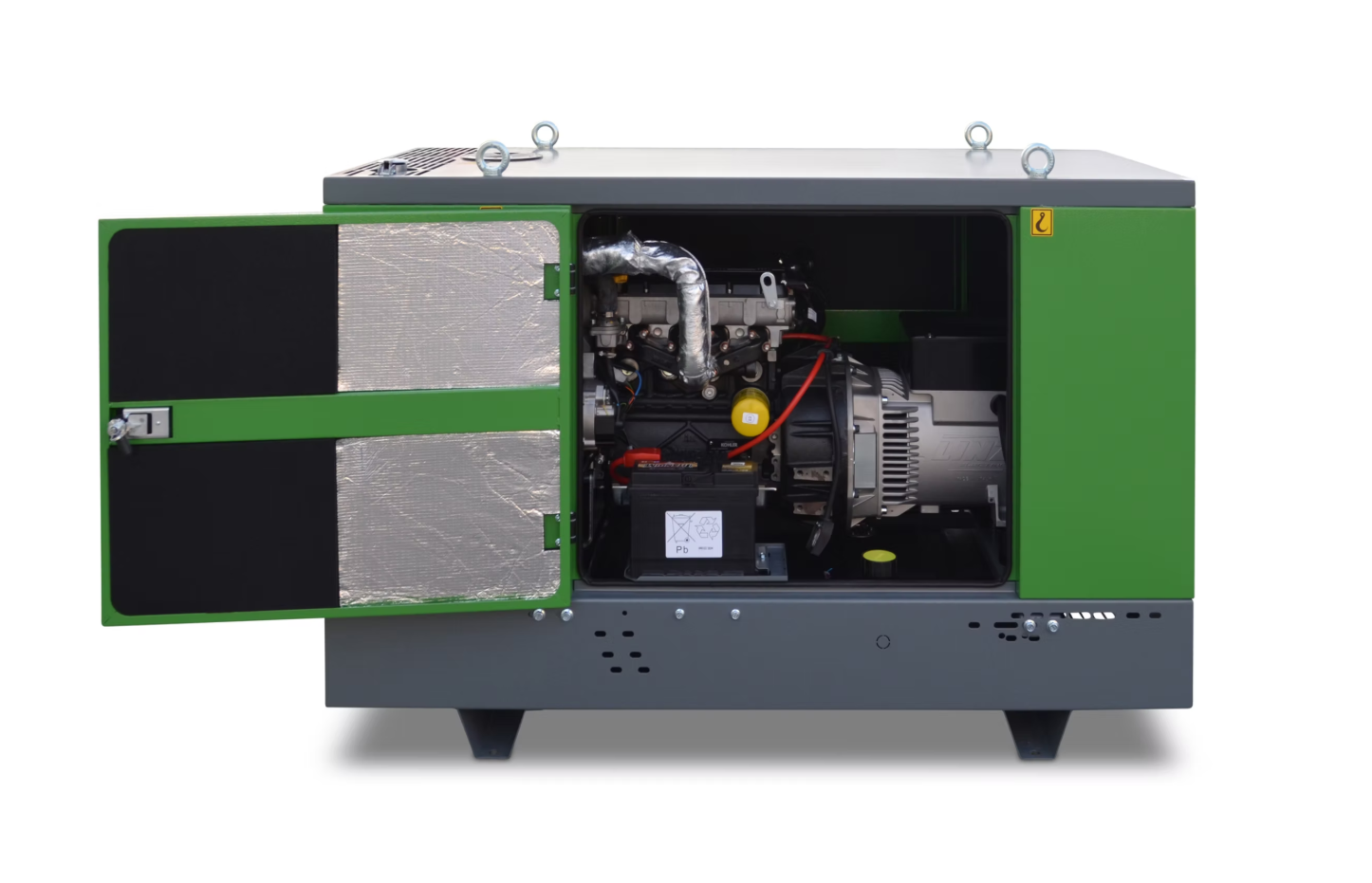 ENERGY Diesel 11,6 kVA Industrie Stromerzeuger STAGE V Stromaggregat ...